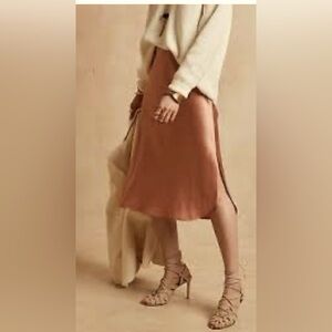Banana Republic Rose luxurious silk Skirt